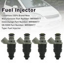 2004-2008 Mitsubishi Colt 1,3L Smart Forfour 4kpl injektorisuutin MR988977 Generic