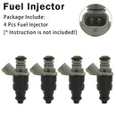 2004-2008 Mitsubishi Colt 1,3L Smart Forfour 4kpl injektorisuutin MR988977 Generic