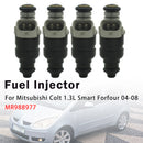 2004-2008 Mitsubishi Colt 1,3L Smart Forfour 4kpl injektorisuutin MR988977 Generic