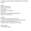 2020 Mazda Premium foran venstre tåkelysenhet DGH951070 MA2562100 Generisk