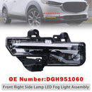 2022-2023 Mazda CX-30 2.5 S Carbon Edition dianteiro direito conjunto de luz de nevoeiro DGH951060 MA2563100C genérico