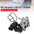 2001-2004 Suzuki Liana i FWD Wagon 1586cc 78KW tomgångskontrollventil 18117-78G60 18117-78F11 18117-78F10 Generisk