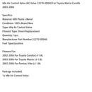 2002-2006 für Toyota Corolla L4 1,8 l Leerlaufregelventil 22270-0D040 Generic