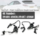2010-2013 Lexus RX450h V6 3,5L SUV Åknivåsensor bak L+R 89408-48030 89407-48060 Generic