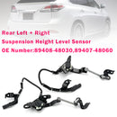 2010-2013 Lexus RX350 V6 3,5L Sport Utility Ride Level Sensor Bag L+R 89408-48030 89407-48060 Generisk