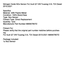 2015-2021 Audi Q7 VW Touareg 3.0L TDI Diesel 4M0907807D Nitrogen Oxide Sensor Nox Sensor 4M0907807D Generic