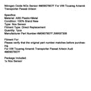 VW Touareg Amarok Transporter Passat Arteon Audi 4M0907807F Stickoxidsensor NOx-Sensor 4M0907807F 5WK97308 Generic