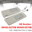 2004-2024 Nissan Titan Sun Visor L+R With Light 96401-EZ70B 96400-EZ70B Generic