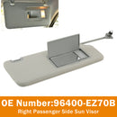 2004-2024 Nissan Titan Sun Visor Right Passenger With Light 96400-EZ70B Generic