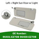 2004-2024 Nissan Titan Sun Visor L+R With Light 96401-EZ70B 96400-EZ70B Generic