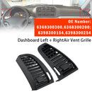 2004-2015 Mercedes-Benz W636 Dashboard L+R Air Vent Grille 6368300300 6368300200 Generic