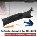 2014-2024 Toyota 4Runner 5. Generation Fahrerseite A-Säule Haltegriff Schwarz Generic
