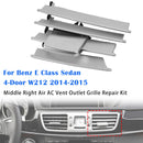 2014-2015 Mercedes Benz E-Class Sedan 4-door W212 Repair kit for center-right air vent (generic)