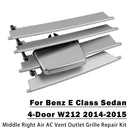 2014-2015 Mercedes Benz E-Class Sedan 4-door W212 Repair kit for center-right air vent (generic)