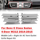 2014-2015 Mercedes Benz E-Klasse Limousine 4-Türer W212 Reparatursatz Lüftungsdüse Mitte L+R Generic