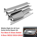 2014-2015 Mercedes Benz E-Class Sedan 4-door W212 Repair kit for center-right air vent (generic)