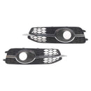 2012-2014 Audi A6 C7 S-Line 2 STK Bil foran støtfanger Tåkelys Grille 4G0807681D 4G0807682D Generisk