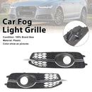 2012-2014 Audi A6 C7 S-Line 2 STK Bil foran støtfanger Tåkelys Grille 4G0807681D 4G0807682D Generisk