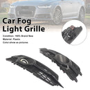 2012-2014 Audi A6 C7 S-Line 2 PCS Amortecedor Dianteiro Luz de Nevoeiro Grade 4G0807681D 4G0807682D Genérico
