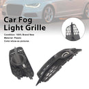 2012-2014 Audi A6 C7 S-Line 2 PCS Amortecedor Dianteiro Luz de Nevoeiro Grade 4G0807681D 4G0807682D Genérico