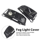 2016-2019 AUDI A4 B9 S-line S4 (8W) 2PCS Black Front Bumper Foglight Grille Grill Generic