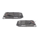 2016-2019 AUDI A4 B9 S-line S4 (8W) 2PCS Black Front Bumper Foglight Grille Grill Generic