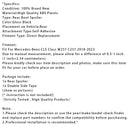 2018–2023 Mercedes-Benz CLS-Klasse W257 C257, glänzend schwarzer Heckspoiler