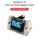 Raspberry Pi 4B 0,96-Zoll-OLED-Anzeigemodul IP-Festplatteninformationsanzeige