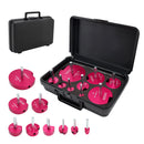 9-teiliges PVC-Rohr-Entgrater-Set – Fitting Socket Saver SCH Sanitärwerkzeug für 1/2"-Bohrmaschinen