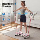 Ab Twister Board 150 kg Kapacita & 20dB Ultra-tichý kroutící stroj v pase Fitness Tool Protiskluzové vybavení pro domácí posilovnu pro ženy Břišní tuk Růžová/Modrá