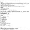 Seat Alhambra Rear Differential Pump 02D525557