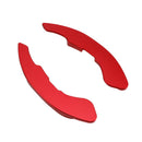 Steering wheel shift paddles for Mazda 6 Atenza 2009-15, aluminum red