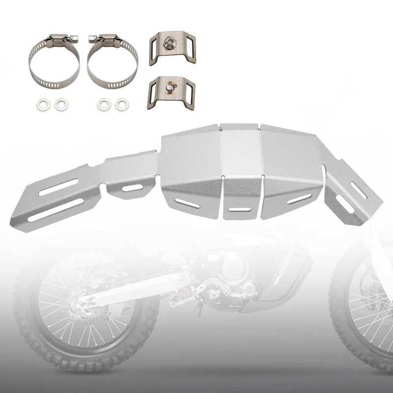 2021-2023 Honda Crf 250 300 Kryt bočního držáku výfuku Ocelový ozdobný kryt