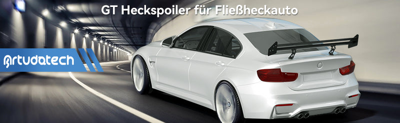 Universeller verstellbarer Double Deck GT Heckflügelspoiler aus Aluminium