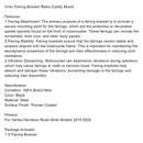 2015-2024 Harley-Davidson Road Glide Modeller Interiør Fairing Bracket Radio Caddy Bracket