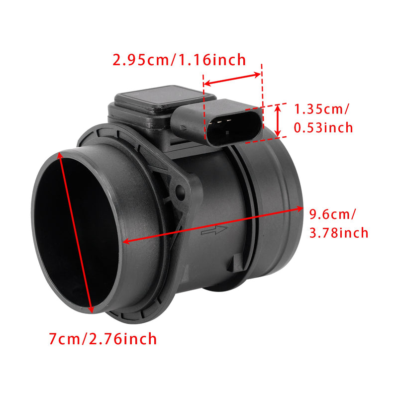 Mass Air Flow Meter Sensor For Mercedes-Benz A B W245 W169 5WK97026
