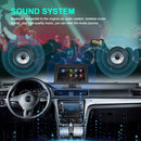 7-tommers multifunksjonsspiller med CarPlay, Apple AirPlay og Android projeksjonskamera