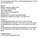 Motor Motor Halterung 2462400809 Für Mercedes-Benz W117 CLA250 W156 GLA250 L4 2,0 L