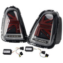 2009–2015 For Mini Convertible (R57) L&amp;R LED taillights, tinted, part number 63217255909