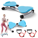 Ab Twister Board 150 kg Kapacita & 20dB Ultra tichý stroj na zakrucování pasu Fitness Tool Protiskluzové vybavení pro domácí posilovnu pro ženy Břišní tuk Modrá