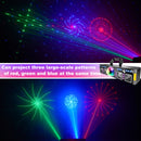 5-i-1 laser magisk ball med UV-blits og fjernkontroll for 96 bilder