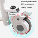 Siirrä pyörätuolia vanhuksille, joilla on pyörivä istuin ja käytännöllinen sänkypannu