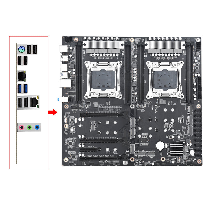 X99 Dual-Kanal Motherboard PRO Desktop-Computer Motherboard LGA2011-3 V3/V4