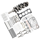 2TRFE 2.7L Engine Rebuild Piston Gasket Timing Kit w/ Crankshaft Rods for Toyota