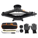 Auto zvedák 2,5 t/2500 kg univerzální nůžkový zvedák s klíčem na matice kol pro SUV a MPV