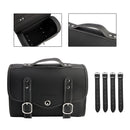 PU Side Cock Pocket Saddle Bag Color Matching Bagage White for Scooter Motorcycle White