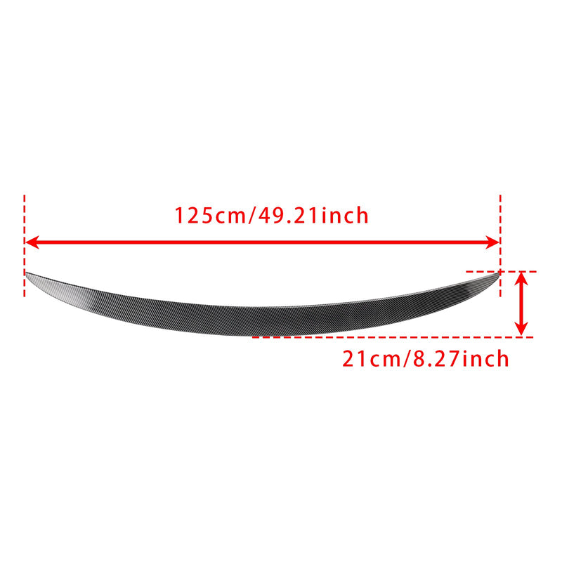 2017-2023 BMW G30 G38 F90 M5 MP Carbon Fiber Style Heckspoilerflügel