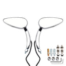 1990-2021 Electra Street Road Glide Chrom Custom LED Blinkerspiegel