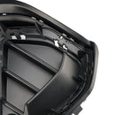 2019–2022 Audi Q3 S-Line 2 Stück glänzend schwarz Frontstoßstangen-Kühlergrillabdeckung