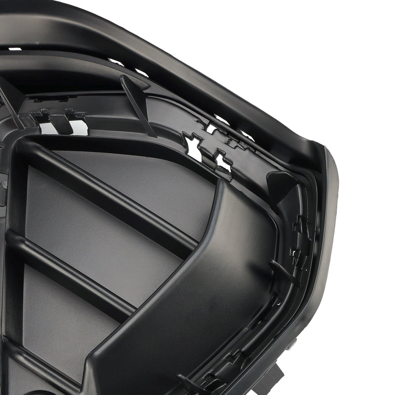 2019–2022 Audi Q3 S-Line 2 Stück glänzend schwarz Frontstoßstangen-Kühlergrillabdeckung